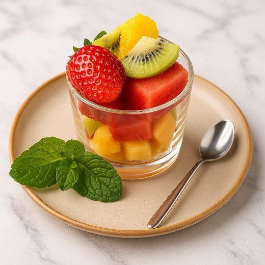 Individual fruit salad - assorted seasonal fruits (nf/vgn/gf) - regular