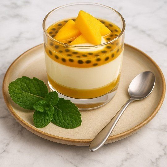 Low fat fruit yoghurt - mango & passionfruit - regular