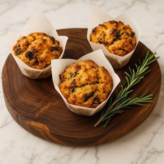 Savoury Muffins - roasted vegetables (nf/veg) - regular