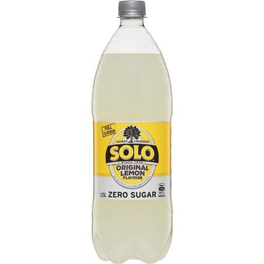 **Soft Drinks (sugar free) 1.25lt