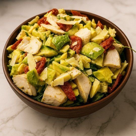 Regular Salad Platter (8-10 serves) - Pasta, chicken & avo (nf)