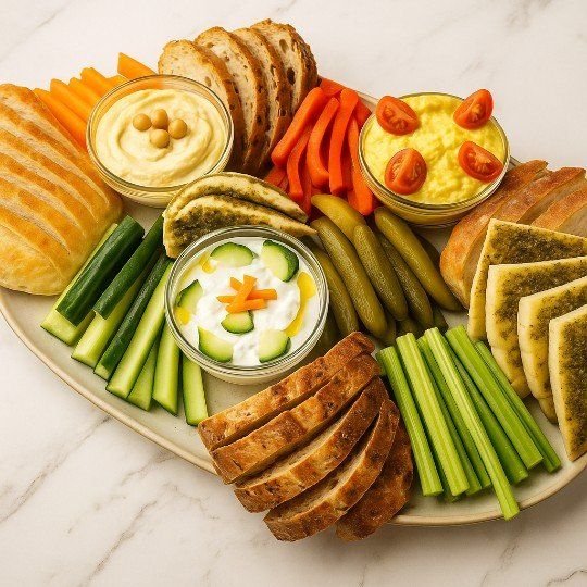 Greens & Dips Platter - Regular  (8-12 people)