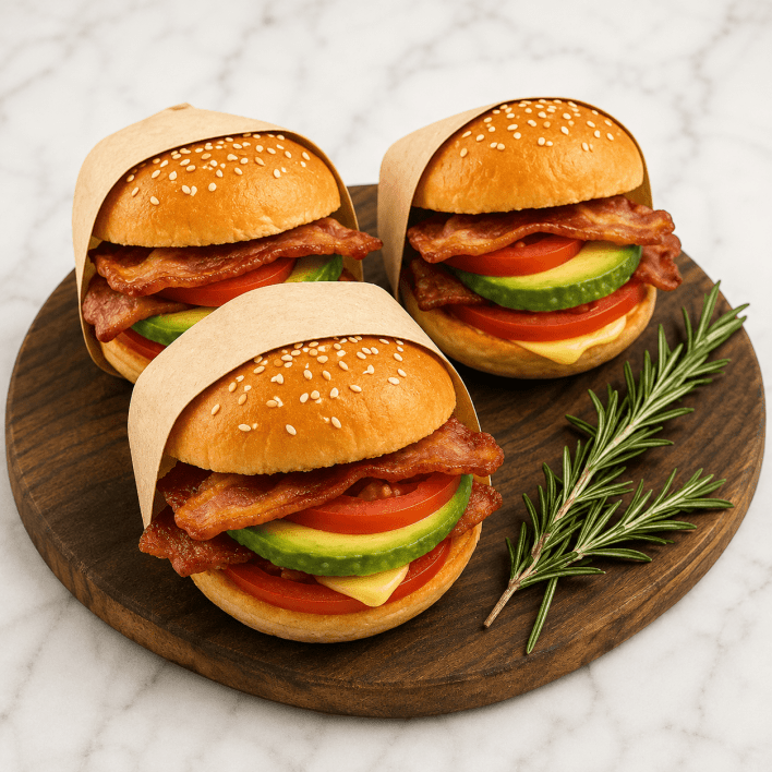 Breakfast Brioche Roll  - Chefs Choice (as per breakfast fillings menu)