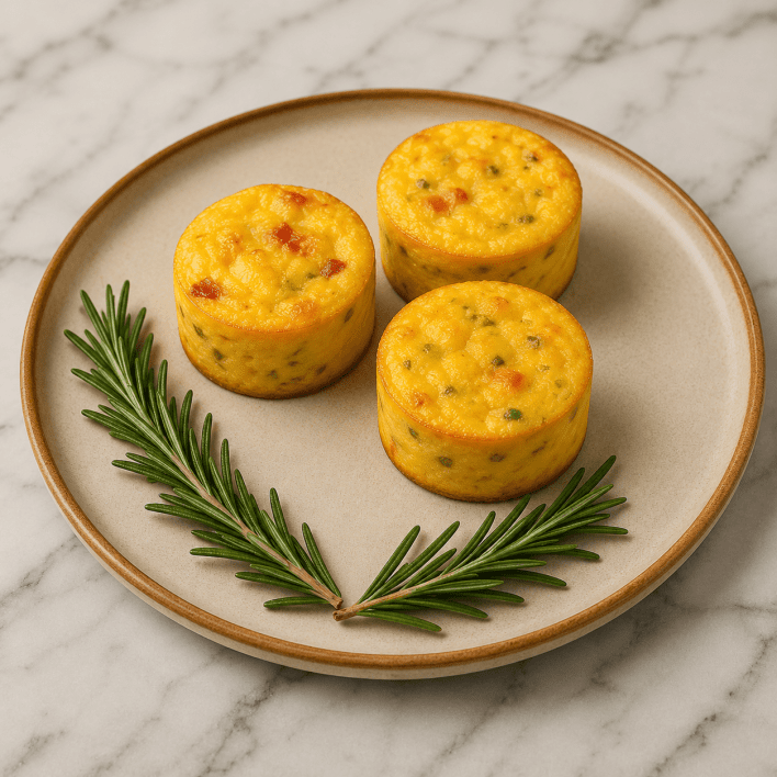 Mini Fritatta - Light Ham & Cheese (nf/gf)
