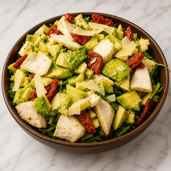 Large Salad Platter (12-14 serves) - Pasta, chicken & avo (nf)