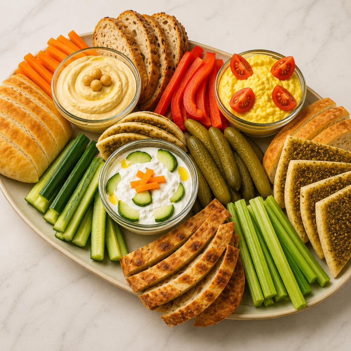 Greens & Dips Platter - Regular  (8-12 people)