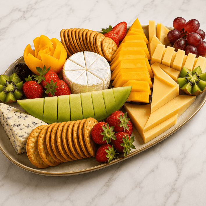 Fruit & Cheese Platter - Large  (12-16 people)